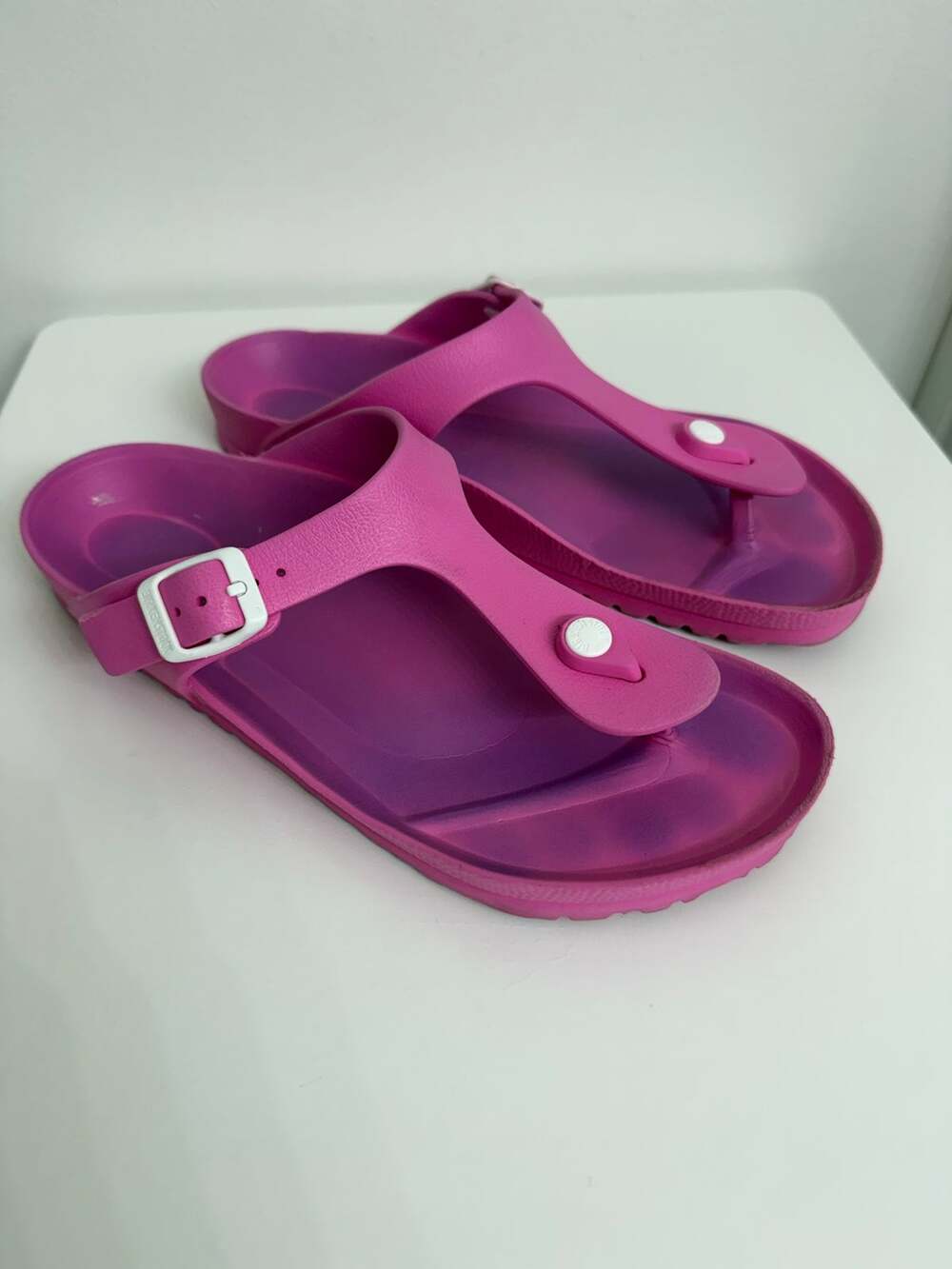 Birkenstock Gizeh EVA Sandals Pink Sz 40 (US 9.5) Casual Beach Comfort Barbie
